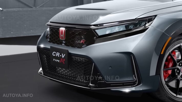 Mặt trước Honda CRV type R 2024
